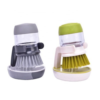 Household Kitchen Washing Liquid Dish Brush Soap Pot Utensils With Dispenser Cleaning Bathroom Cleaning Tools